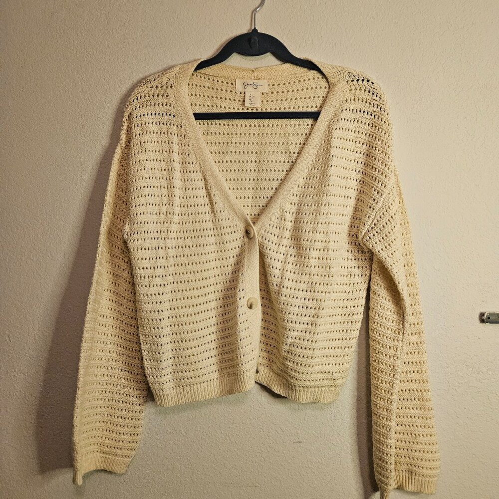 Knit Button Up Cardigan